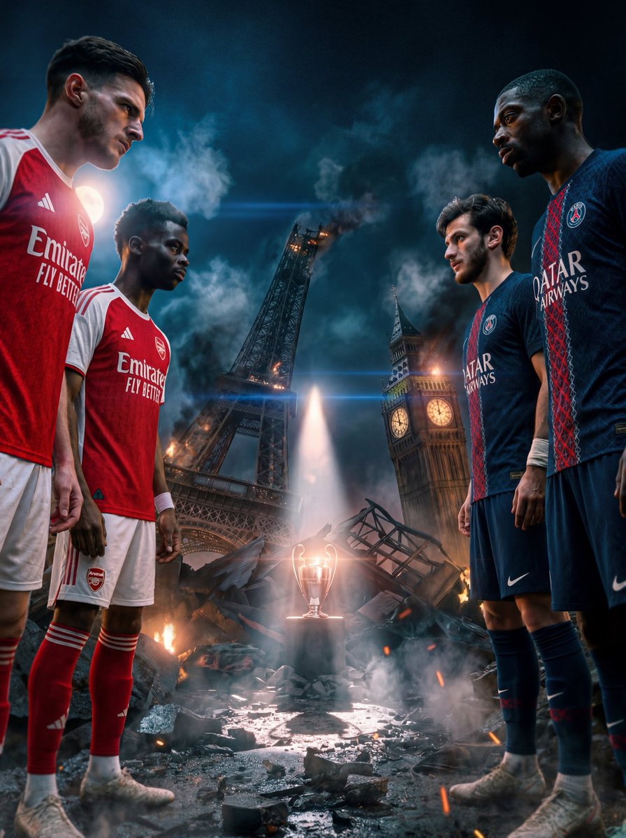 ✅Arsenal were unbeaten throughout the competition and dominated the league phase before grinding out tight knockout wins.

🚨🚨PSG finished 14th in the UCL table and gets to the knockout stage via playoff.

🏴󠁧󠁢󠁥󠁮󠁧󠁿ARSENAL

Athletic Bilbao (A) - Arsenal 2-0 ✅
Olympiacos (H) - Arsenal
