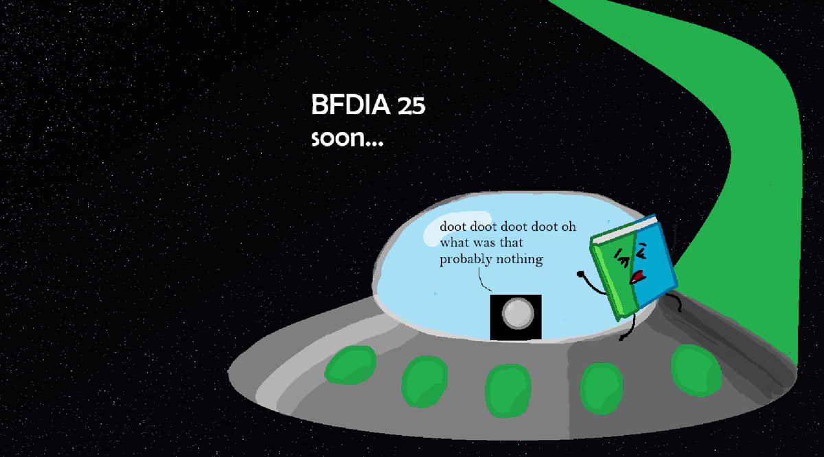 BFDIA 25 is soon and the Announcer is ready
