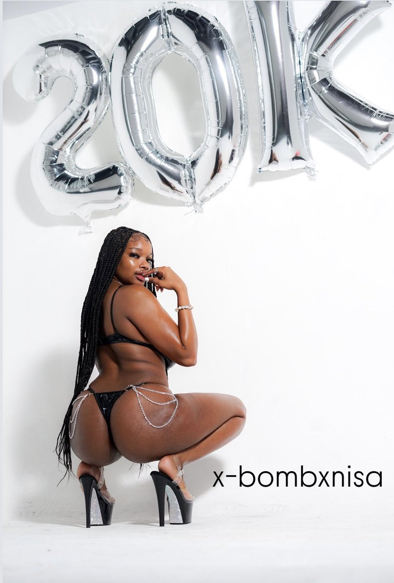 bombxnisa's tweet photo. 20k🥳🥳 content only getting better ! thankful for all my supporters 🤗 https://t.co/BYKaWZ1tjG