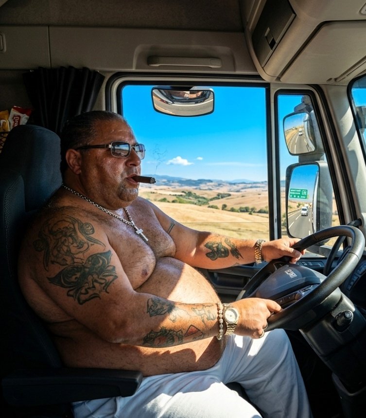 Trucker tweet media