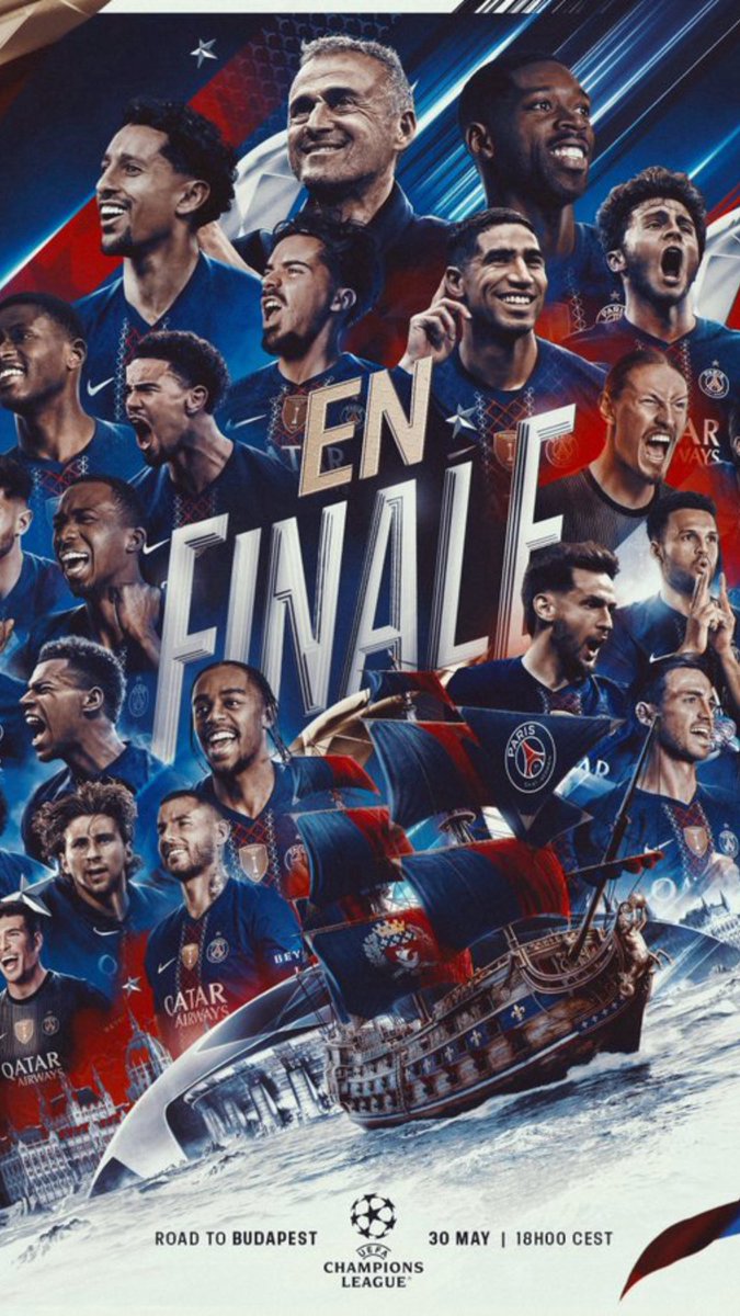 CharBermudez's tweet photo. París Saint-Germain es el otro finalista de la Champions League jugará la final ante el Arsenal. Empató 1x1 con el Bayern y el global ganó 5 x 6
#BandaDeportiva #champios #futbol https://t.co/EjITWDXlgt