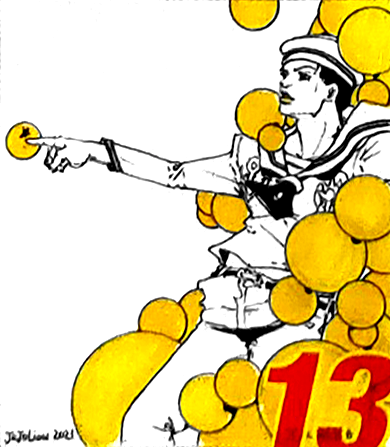 JoJo Manga Panels tweet media