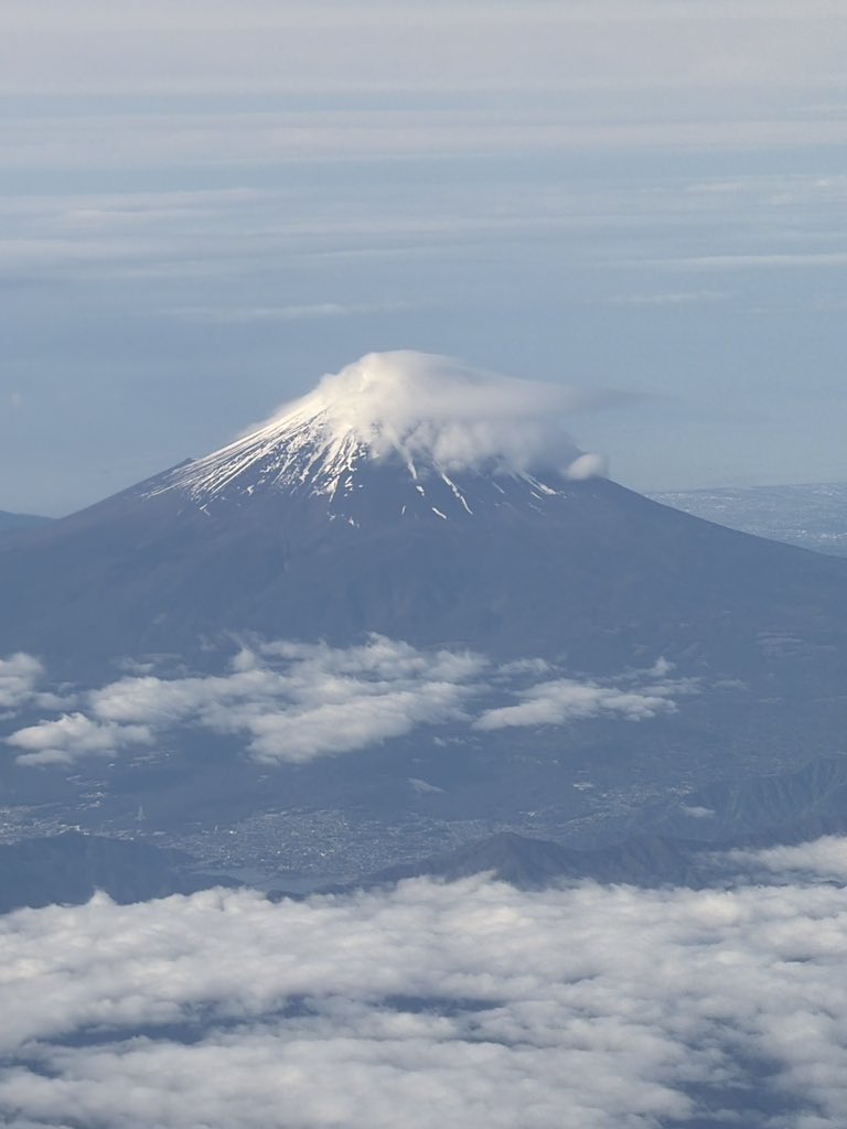 今日の富士山🗻