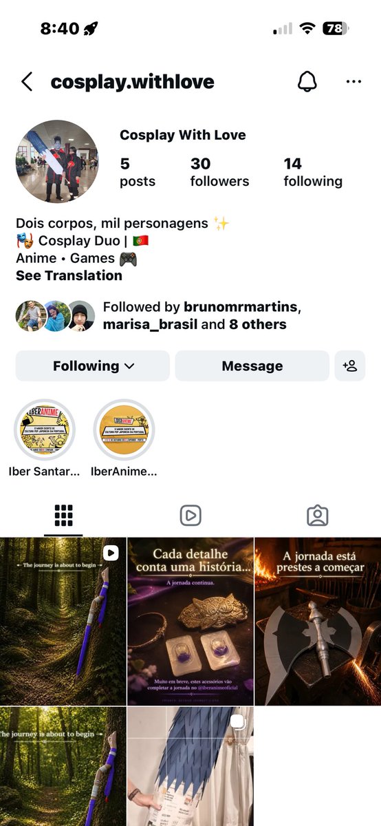 getalifelarry's tweet photo. Would you guys mind  giving a follow to my parents cosplay page? 🥹🥹🥹 they need to reach 200 followers ❤️❤️

https://t.co/wuPPMM09xz https://t.co/wj6YA4jAjm