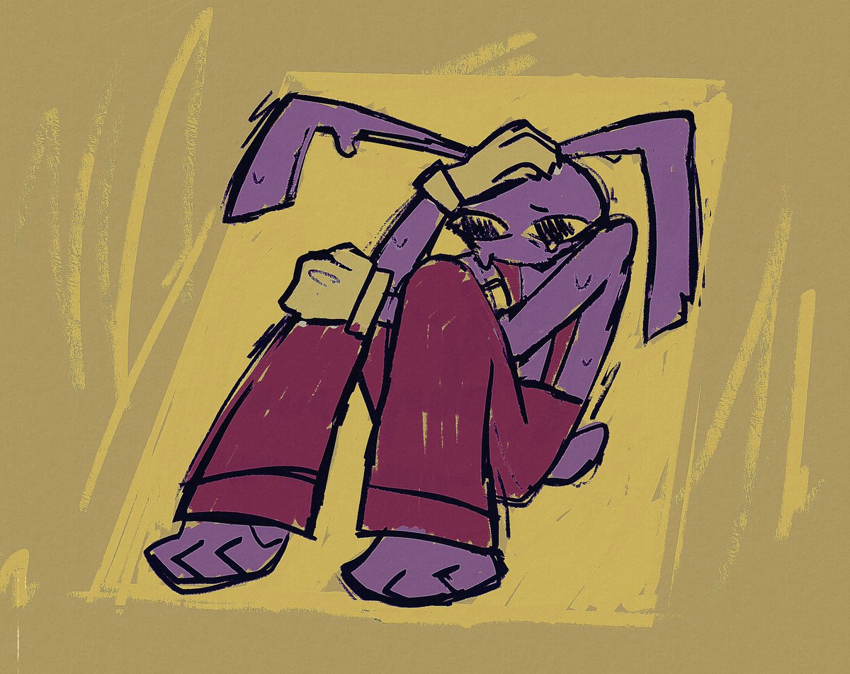 JSourcream_'s tweet photo. //cw minor blood and violence//

sometimes I feel like shit so I have to project it onto the amazing digital rabbit 
#tadc #jax #digitalcircus https://t.co/3F2AcsJIxo