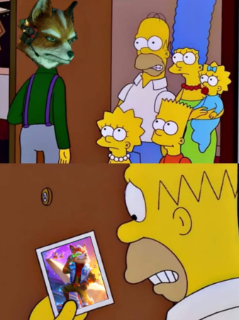 Nithrild's tweet photo. Yo quería al de la película #StarFox https://t.co/BrYTkdbSMi