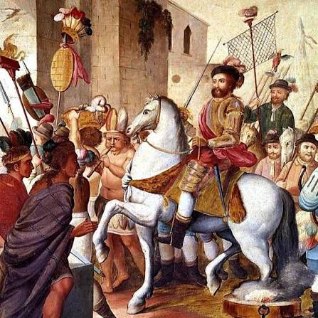 Honor a la memoria de Hernán Cortés, domador de caníbales, libertador de pueblos indígenas y padre fundador del Méjico moderno.