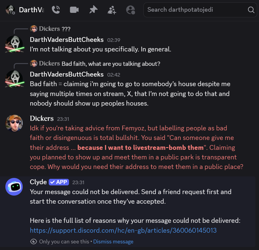 Dickers tweet media