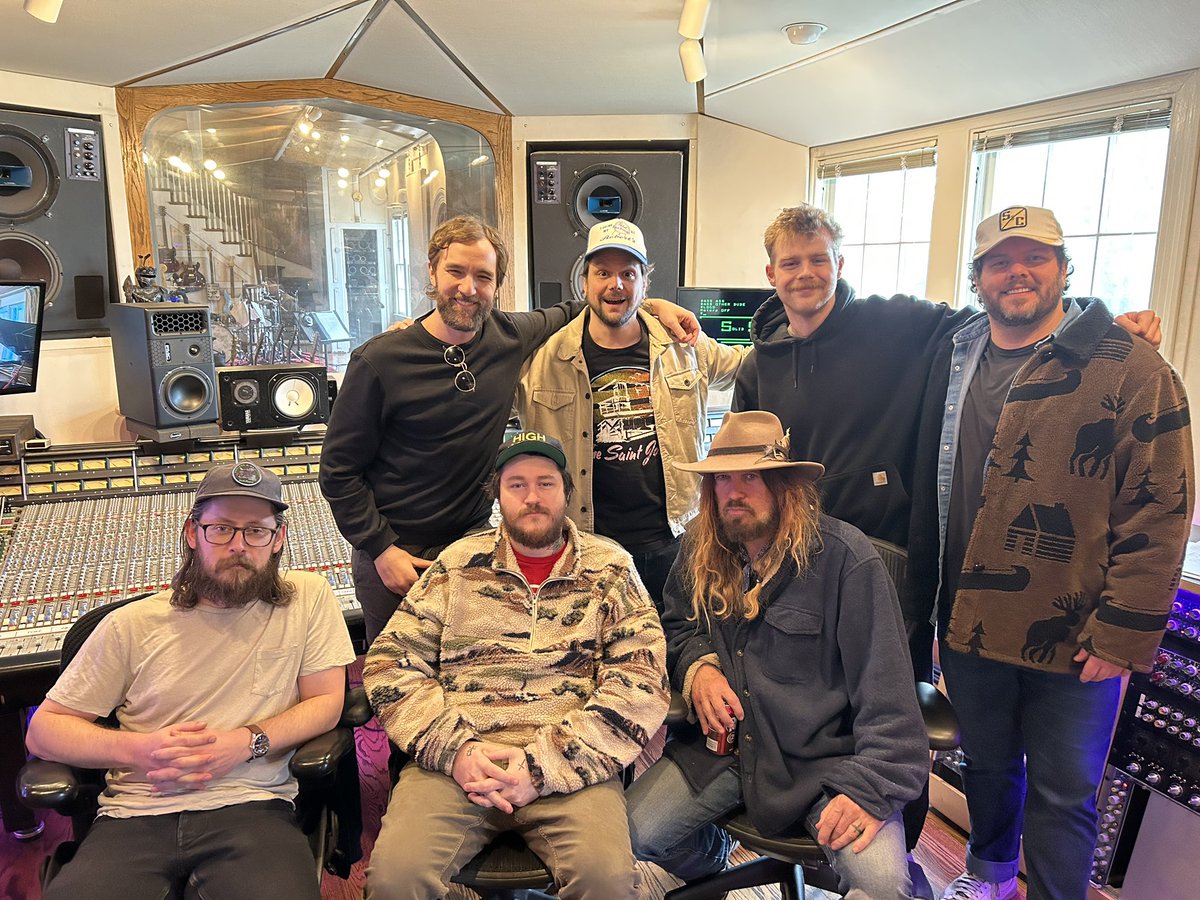 This is the incredible band my son Braison put together for the recording of our album The Hill. These guys crushed it!!! Left to right... Jordan Reed, Preston Hayden, Braison Cyrus, Brian Seligman, Me, Ryan Rasmussen and Blair Winters!!!