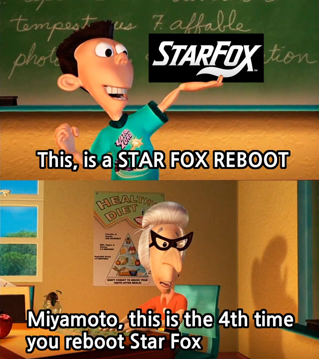 El_Omar2203's tweet image. Star Fox Direct: