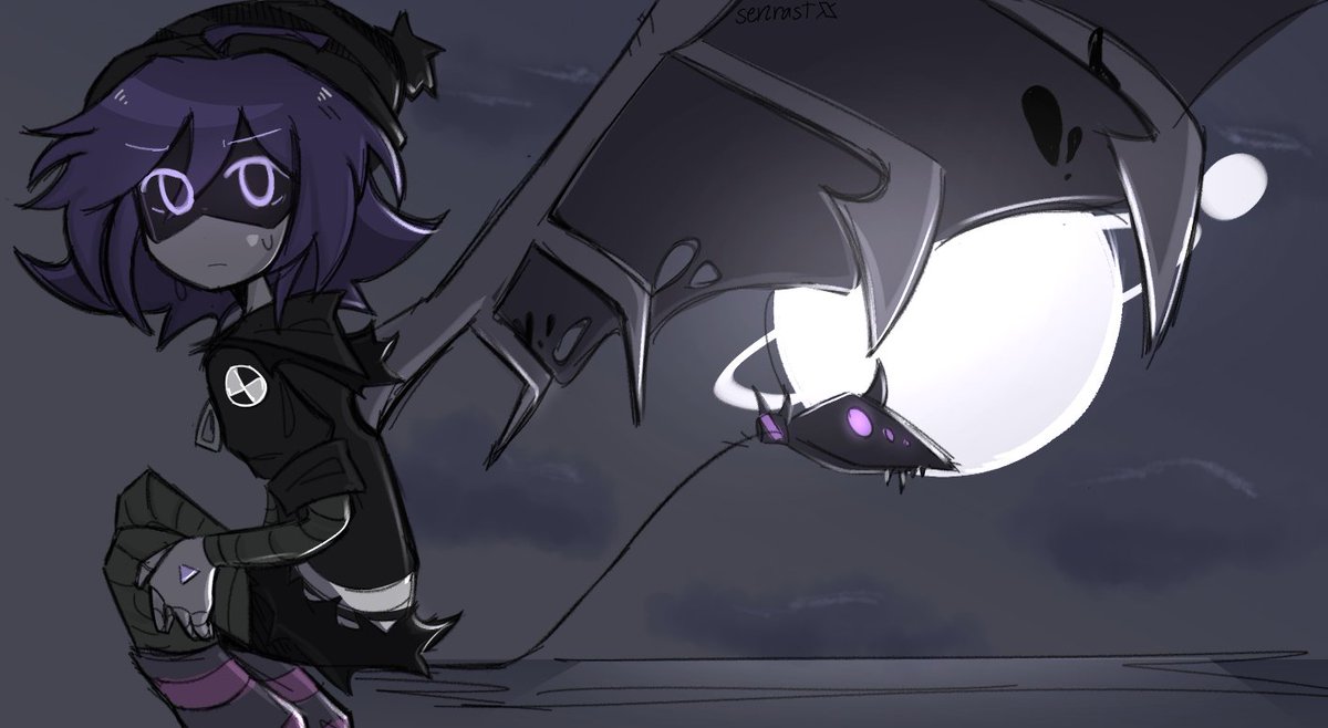 senrast's tweet photo. random 1h doodle :p 
// #murderdrones #mdtwt #UziDoorman https://t.co/cx2YhiKIVz