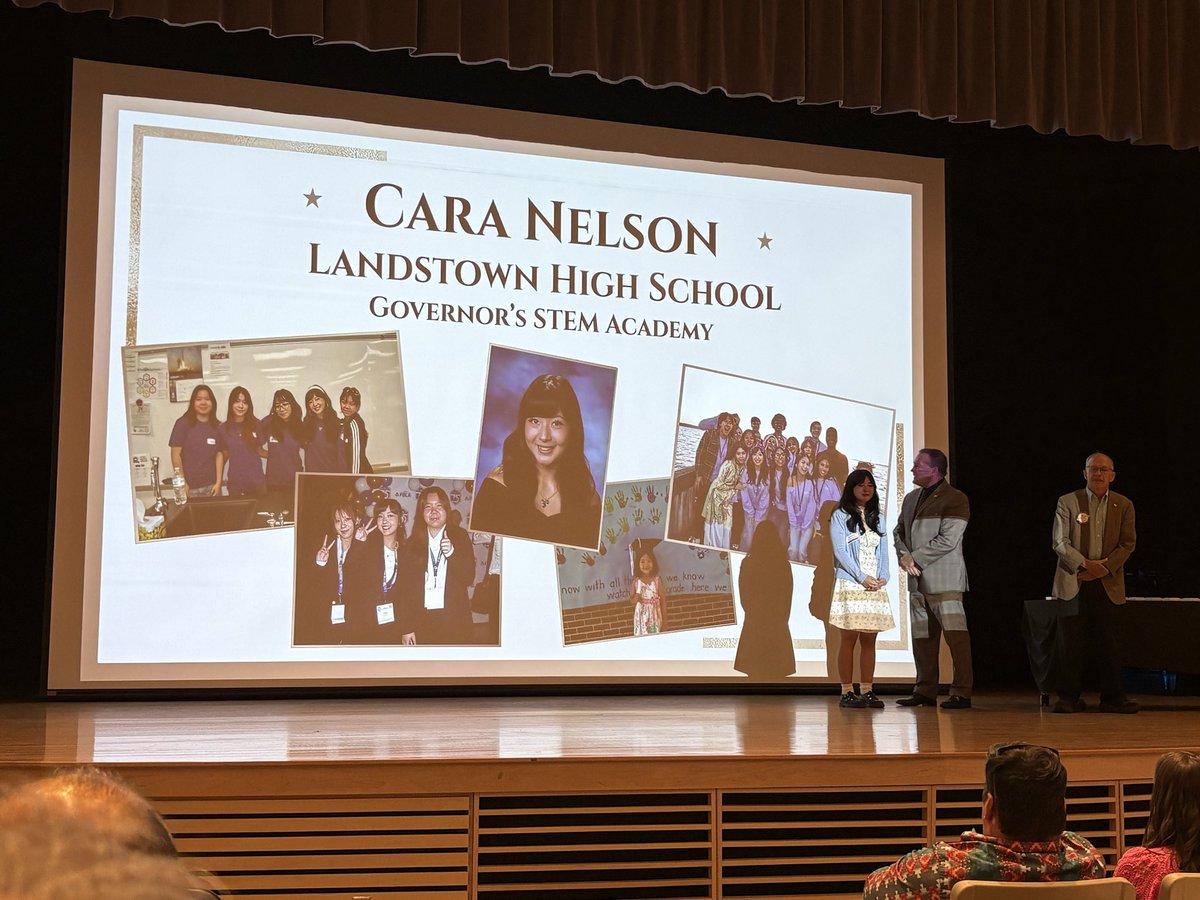 senorajenmorris's tweet photo. I am super proud of the @LandstownEagles that were honored at the Brickell Scholar Reception. Cara N. is a finalist while Conner S. &amp; Denae K. are our 2027 candidates. The work these students do is so impressive and admirable. #EagleNation #futureready https://t.co/udACXo45vG