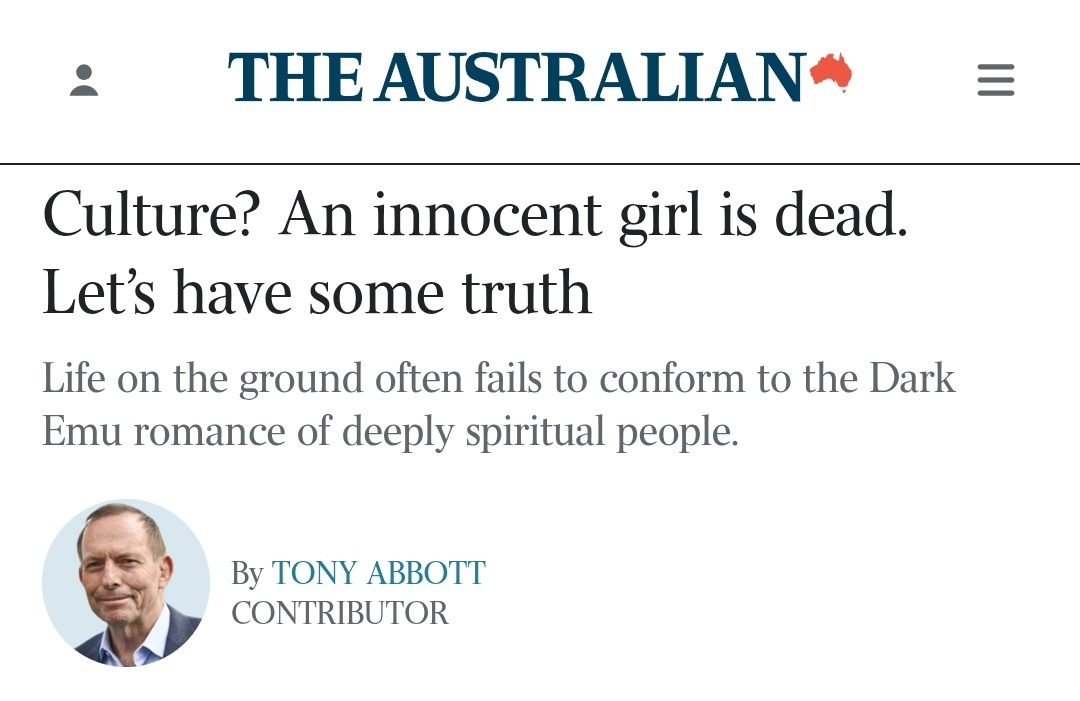 PatMcCaffrie's tweet photo. Tony Abbott: Yes. Never mind mourning the tragic death of a child. What would really help everyone is my culture war bullshit. https://t.co/WcM9Ytvu2j