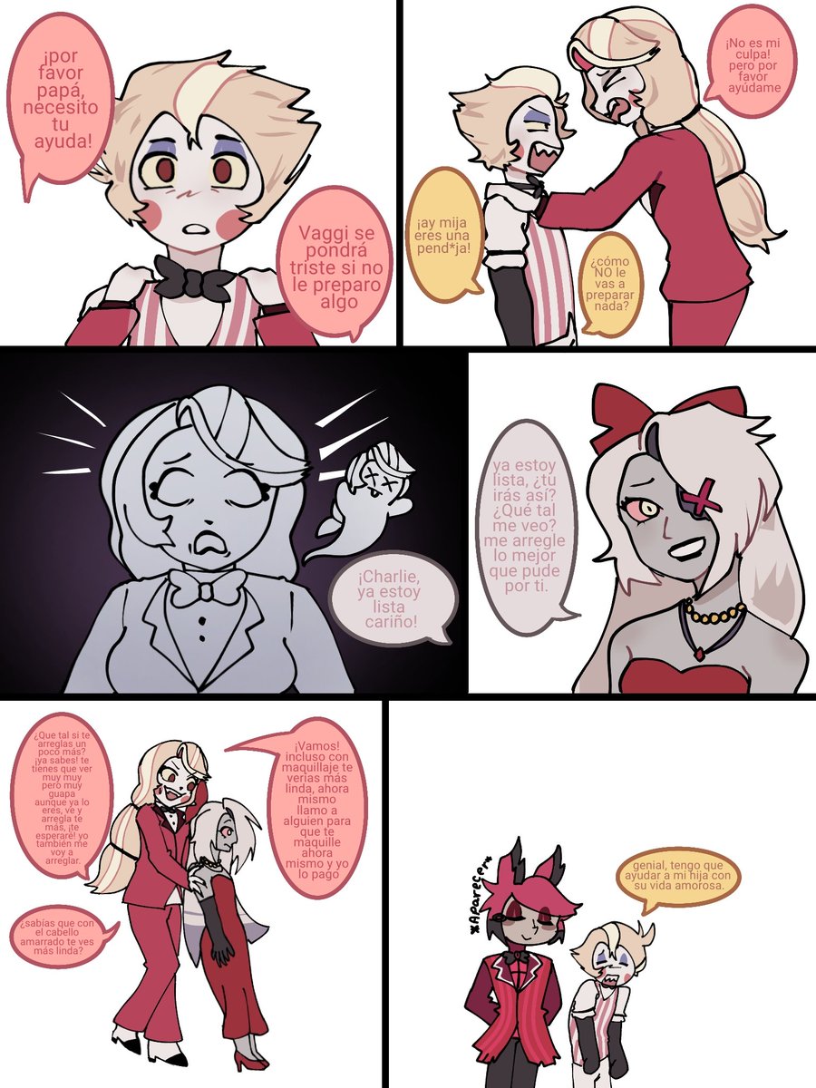 MaiMarcee's tweet photo. Parte 2!!🌸
Lo di todo, andaba ocupada en mi cole ;w;
40 likes para la parte 3! (Está vez tendrá 4 imágenes, lo juro!) #radioapple #alastor #lucifer #hazbinhotel https://t.co/LBIE7e9vOs