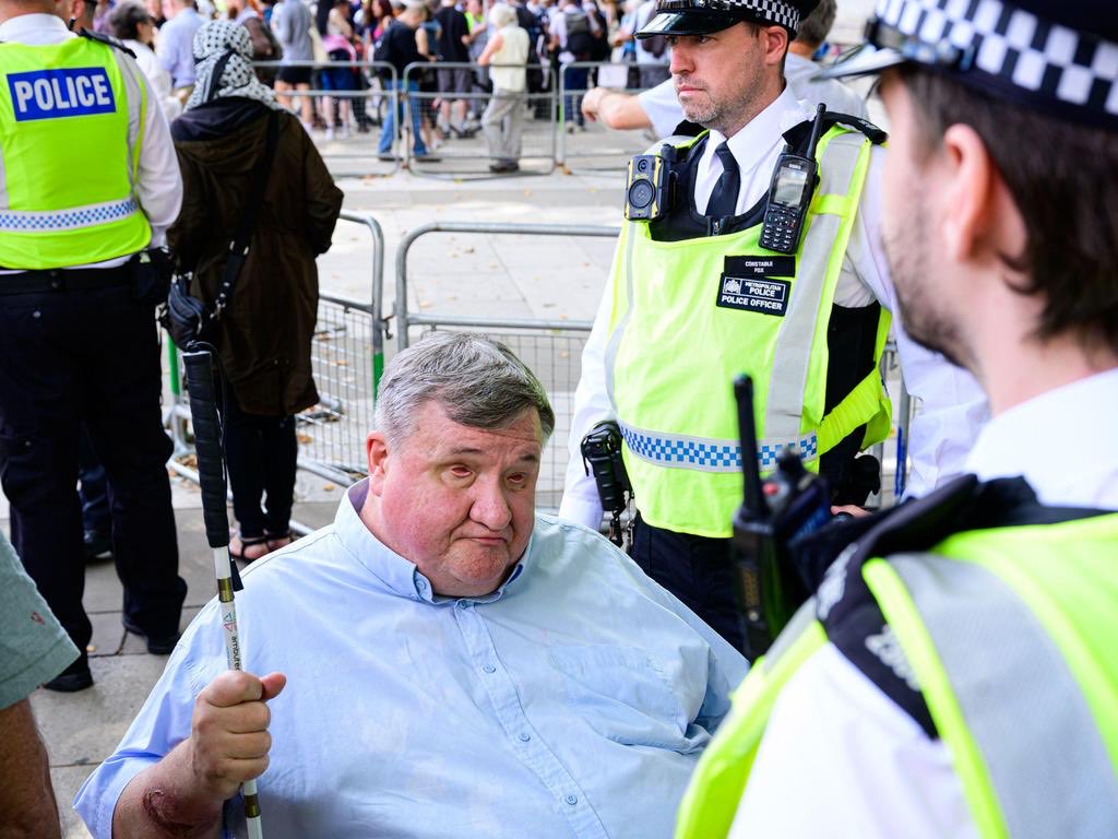 <a href="/masuzafi/">Masu Zafi 🔥🔥</a> <a href="/jeffc54461/">jeffc5446#SocialistSunday</a> Meanwhile a blind British man arrested for criticising Israel’s genocide and asking for a ceasefire