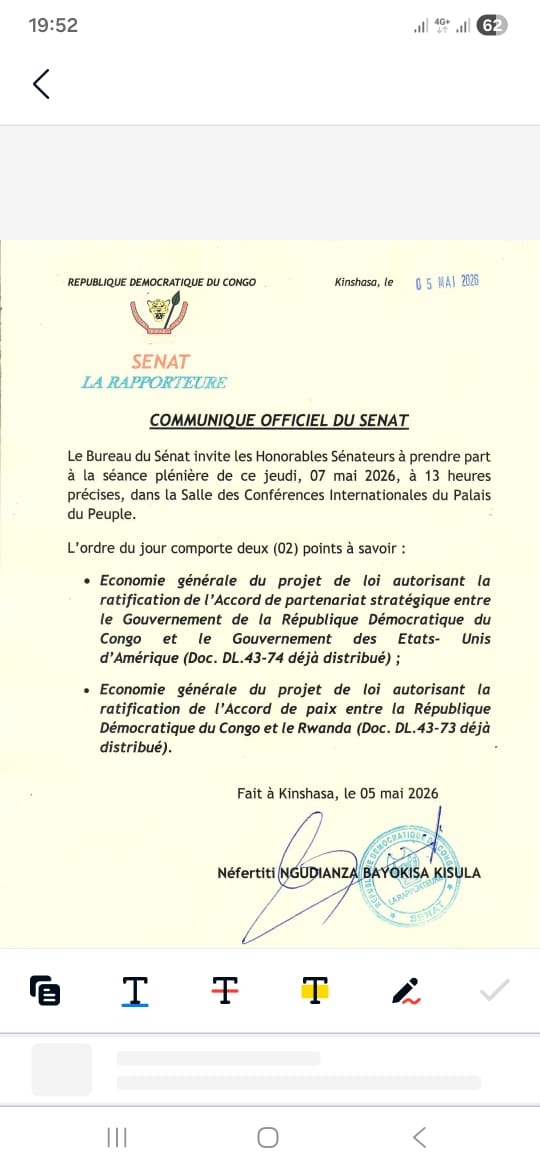 Sénat RDC🇨🇩 tweet media