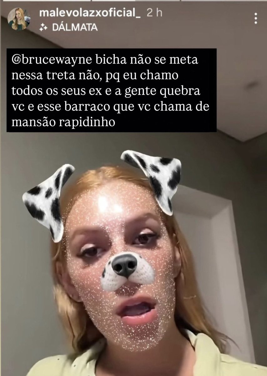 gente?? sobrou até pro bruce