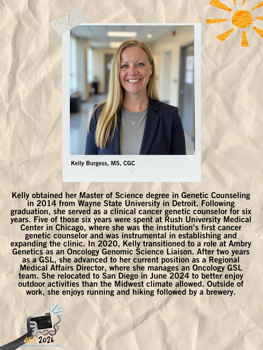 SocalGCs's tweet photo. Please join us in welcoming Kelly Burgess as she discusses a very important topic: Promoting Equity in Genomic Medicine! This presentation takes place this Friday, May 8th at 2:30pm. 😄 https://t.co/Dxkjg2y0jN