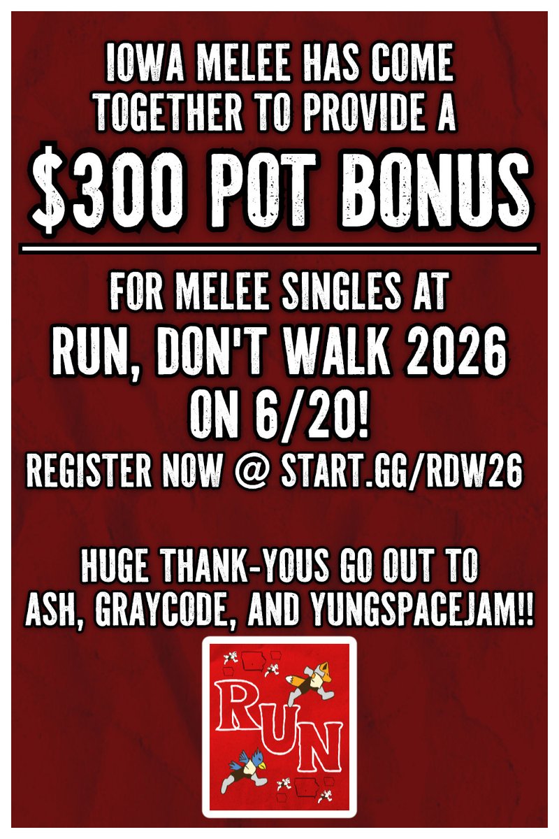 Run, Don't Walk 2026 - Jun 20th! tweet media