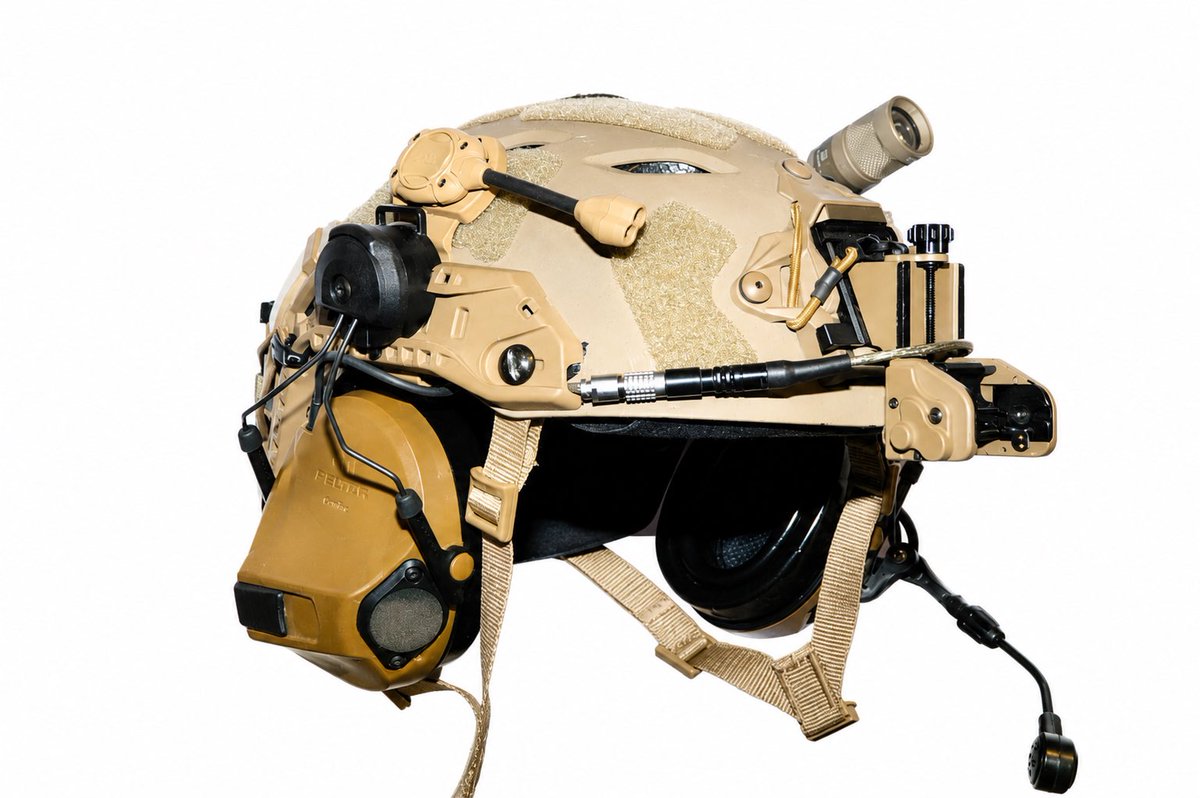 AtomicDefense's tweet photo. When the doctor says you have to wear a helmet permanently.” #opscore #peltors #surefire #princetontec #unitytactical https://t.co/SwanTLvshT