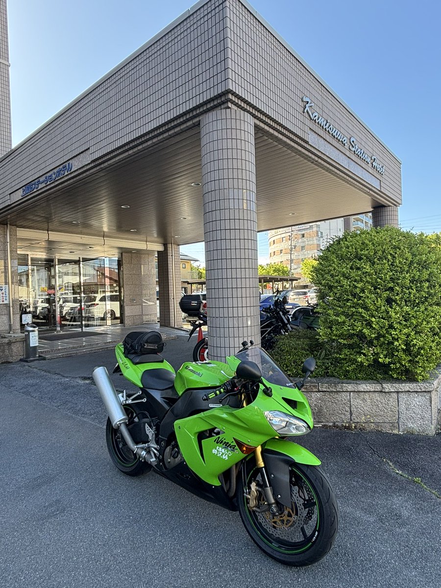 ぼちぼち出発。 まずは佐久市を目指す。 #ZX10R
