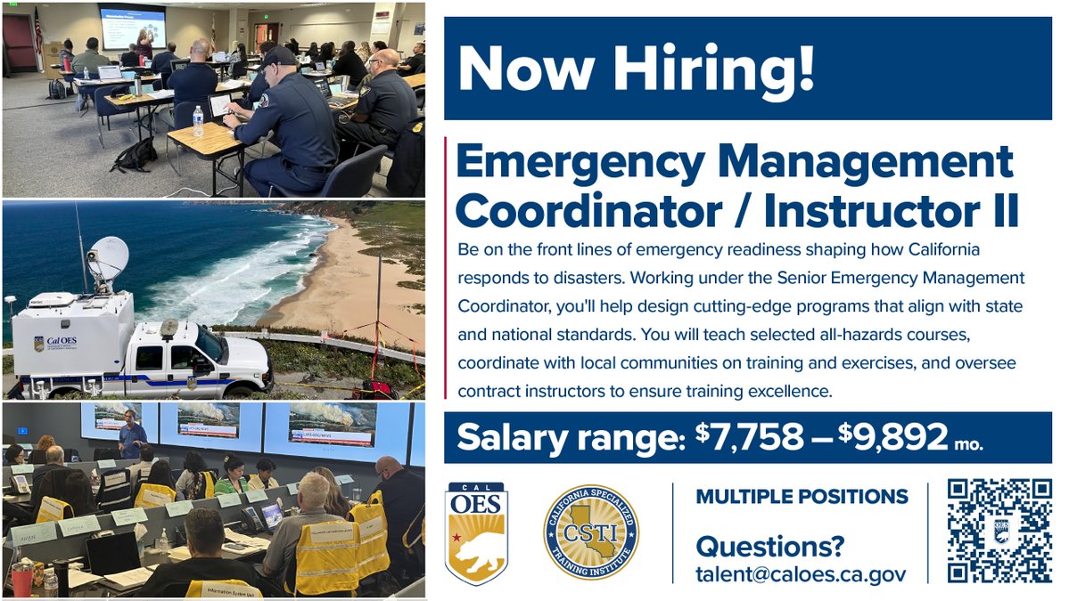 California Governor's Office of Emergency Services tweet media