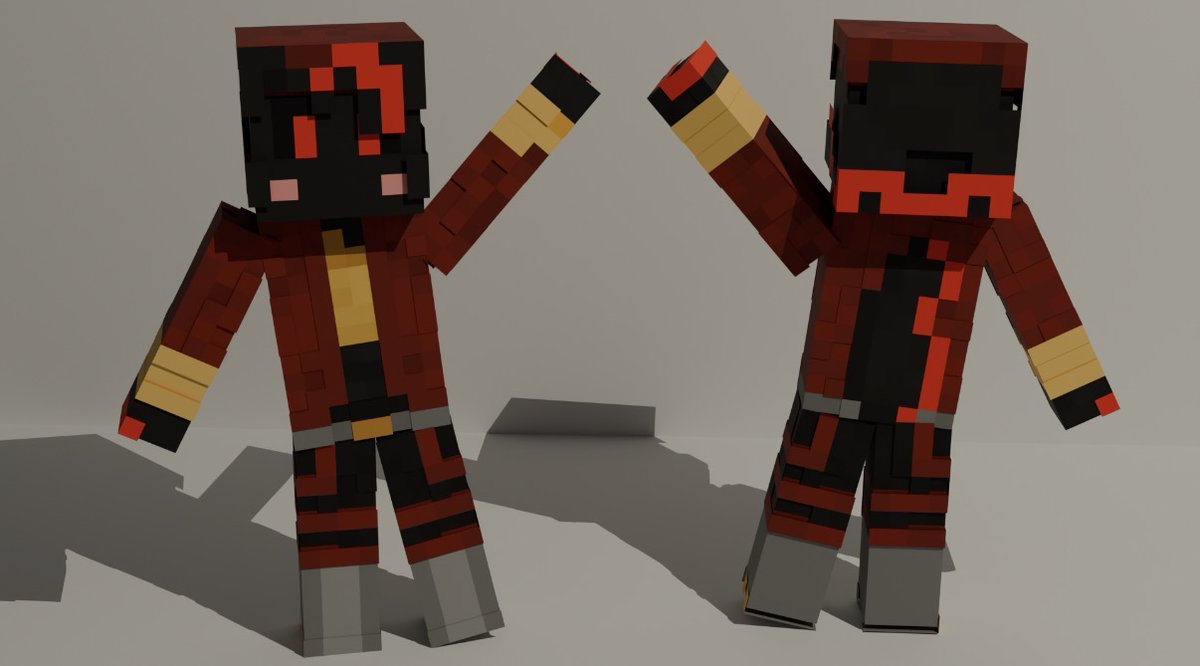 Catalyst_456's tweet photo. Hey hey hey what is up people of the internet. I’m back with a some new Minecraft skins, they’re based off Tac-9 from pursuitcore. https://t.co/nvp0LAyXIy