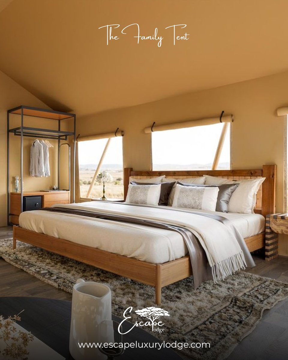 EscapeLodge's tweet photo. Room enough for everyone. Wild enough for everyone to remember it.

Book for the family trip that becomes the story.

🌐 https://t.co/gqfDbIY0Jm
📩 reservations@escapeluxurylodge.com https://t.co/SG2GsbWfFi