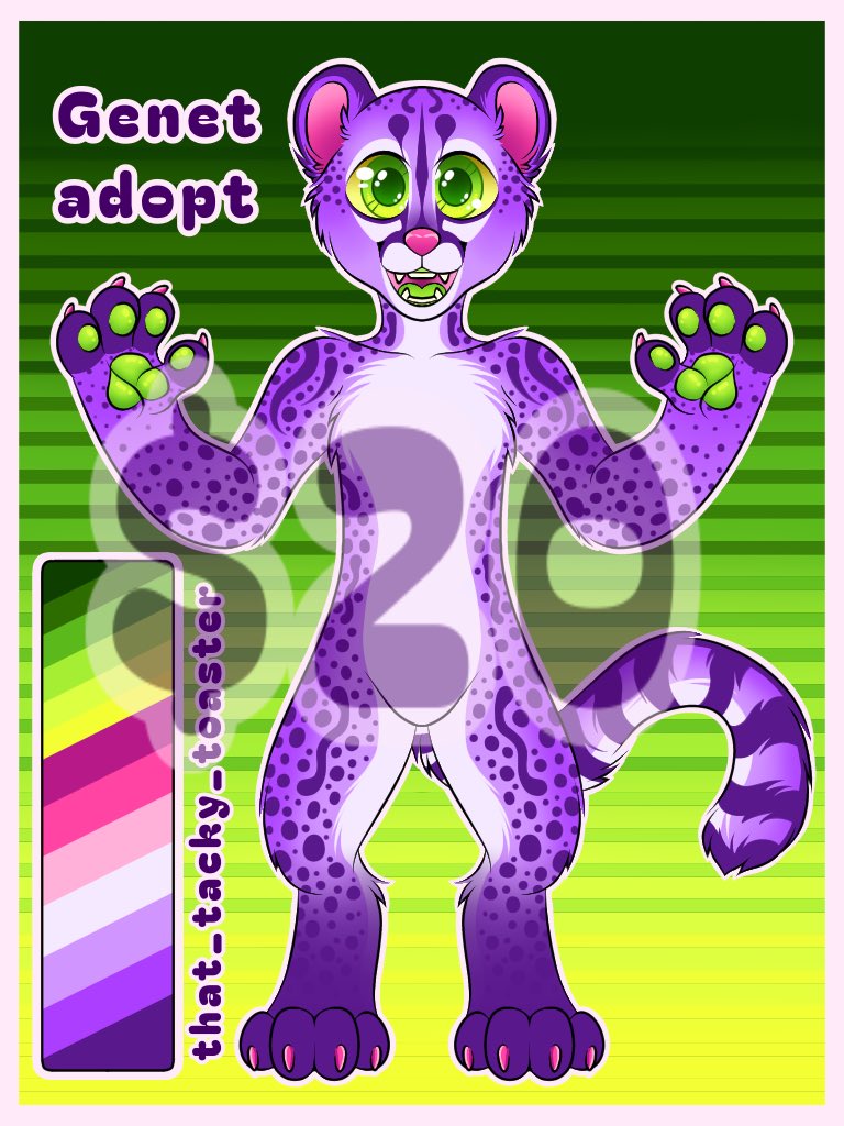 toaster_tiger's tweet photo. Two adopts looking for homes~ (“$20” and “adopt” words removed once bought, can add a name) 
Cashapp or PayPal preferred 
DM if interested! 
#furryadopt #adoptable #furryadoptable #fursona https://t.co/O5zo9YAt86