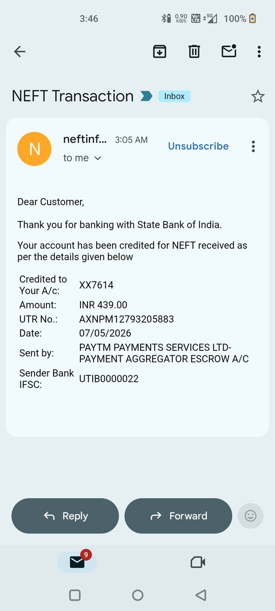 MOHDATIFSHAMEEM's tweet photo. Hey Paytm Business plz check properly Today's No.  OF Payment is 8 but Your application show it 7 payment and total  amount is 540 But You application show it 439 where is my rest of payment plz check it properly and tell me where is my rest of amt . 
@Paytm
@PaytmBusiness https://t.co/kQsIVYQ5bS