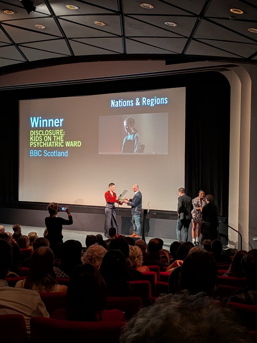 NewsFromAmnesty's tweet photo. The winner of the #AmnestyMediaAwards 2026 ✨NATIONS &amp; REGIONS✨award, supported by @PostcodeLottery players is...

@BBCScotland with 'Disclosure: Kids on the Psychiatric Ward'. Well done @BBCMarkDaly Jax Sinclair @calumjmckay 

Watch it here: https://t.co/b4vxKvdczN https://t.co/otYUB9MAnu