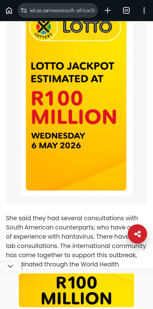 femmespiral's tweet photo. trying to read about hantavirus but im interrupted by full page gambling ads i hate south africa man https://t.co/Qnui1IuLDF