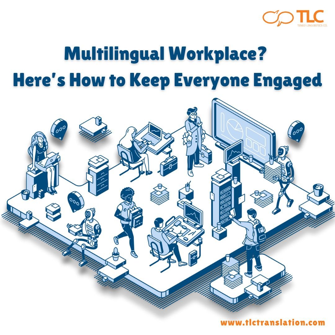 TLCtranslation's tweet photo. Poor workplace communication creates risk.
Strong language access drives performance.

See our tips for improving multilingual employee engagement!

#multilingualworkforce #employeeengagement #languageaccess #workplacecommunication #riskmanagement https://t.co/G30ipprbug