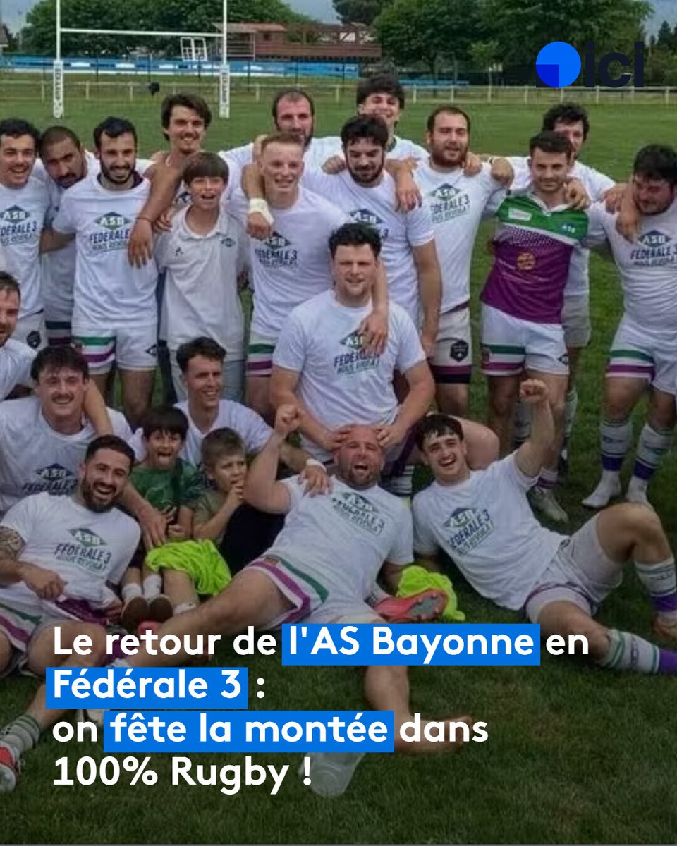 icipaysbasque's tweet photo. 100% Rugby, le podcast 🎙️
L’AS Bayonne retrouve la Fédérale 3 ! Immersion dans la saison des Gars de la Battite avec les réactions du président, des coachs et des joueurs. 👇

➡️ https://t.co/fkw6v5Uk6N

#RugbyBasque | #RugbyFédéral https://t.co/s6rZQNtdZv