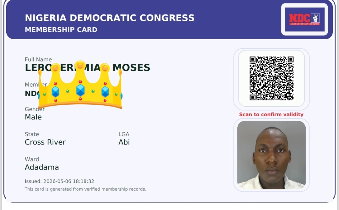 mosjer27's tweet photo. Today I have registered with @NigeriaNDCHQ. Looking forward to making my inputs for a greater Nigeria. It's OK. Let's build the Nigeria of greatness &amp; fairness. @NigeriaNDCHQ @NDCVanguard_ https://t.co/ajElmaJOeu