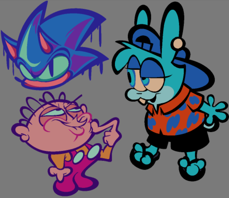 Been having a lot of fun playing with line art in my doodles lol