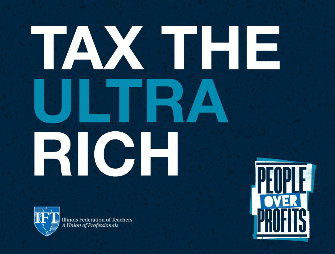 Last month, the Illinois House advanced legislation that gives decades long tax breaks to large corporate “megaprojects” while failing to vote on proposals that would increase school funding by asking millionaires to pay their fair share.