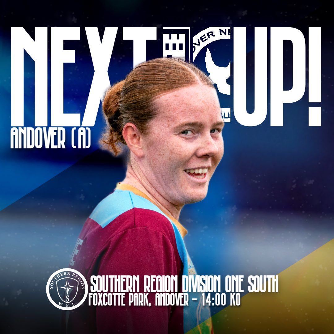 FarnhamTownWFC's tweet photo. 𝗡𝗘𝗫𝗧 𝗨𝗣 ➡️ @newstreetladies (A)

A trip to Hampshire where the stakes remain the same; a win would see us crowned divisional champions! 👑 

📅 10.05.26
⏰ 14:00KO
🏟️ Foxcotte Park, SP11 0TA
🏆 @SthRgnWFL Division One South https://t.co/W4AIR7pPmU