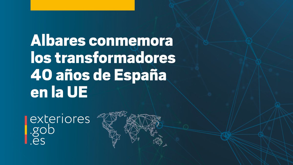 Ministerio de Asuntos Exteriores, UE y Cooperación tweet media