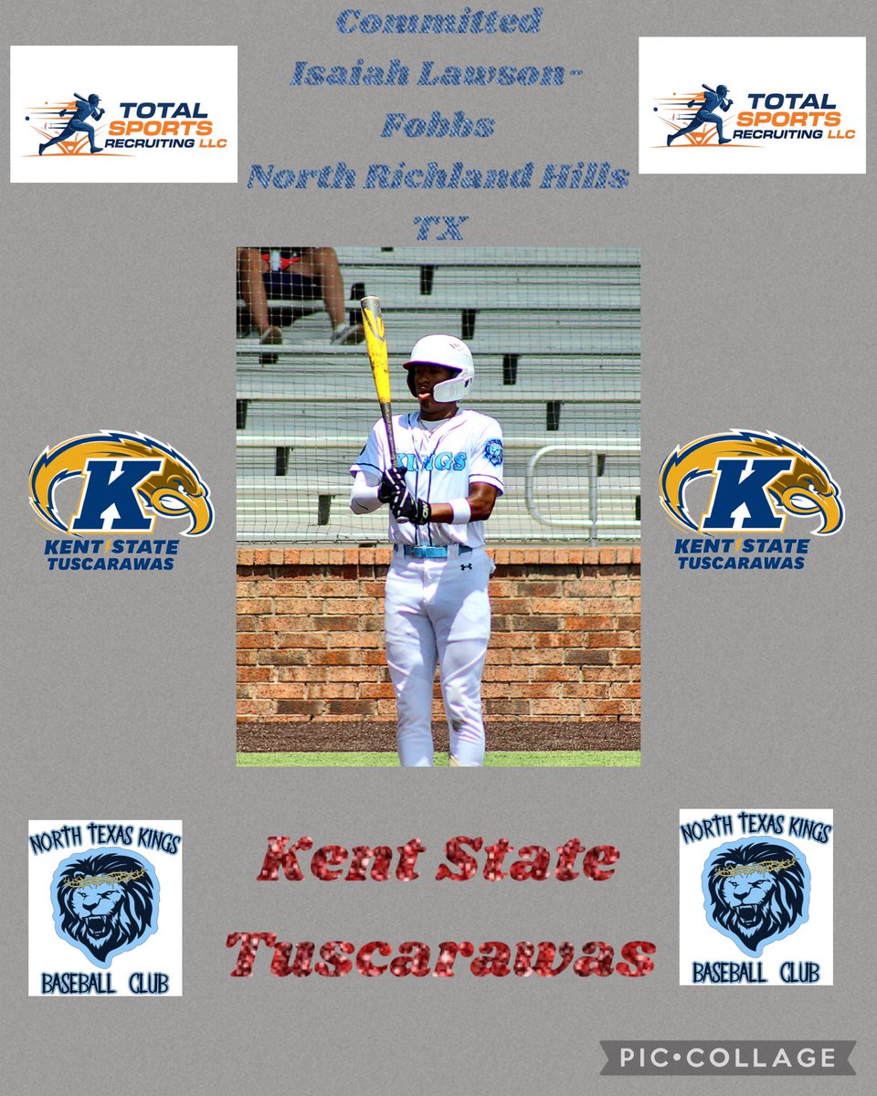 TSR_Nation's tweet photo. Total Sports Recruiting LLC

I am so exited for this young man and his family. Late to the Recruiting Process, Kent State Tuscarawas and Coach Morozek picked up a fantastic total athlete to roam the OF. Proud of you Isaiah. Congratulations ⚾️⚾️⚾️⚾️⚾️⚾️ https://t.co/T7VHc952P6