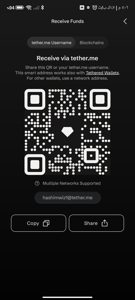 Hashim_Ma7's tweet photo. @btc @tetherwallet @tether hashimwiz1@tether.me @btc https://t.co/T1G8gbRWEJ