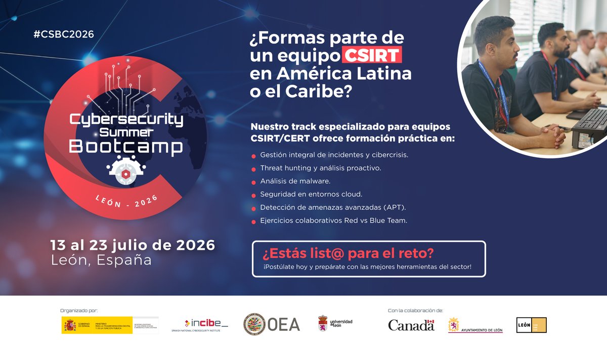 OEA Ciberseguridad tweet media