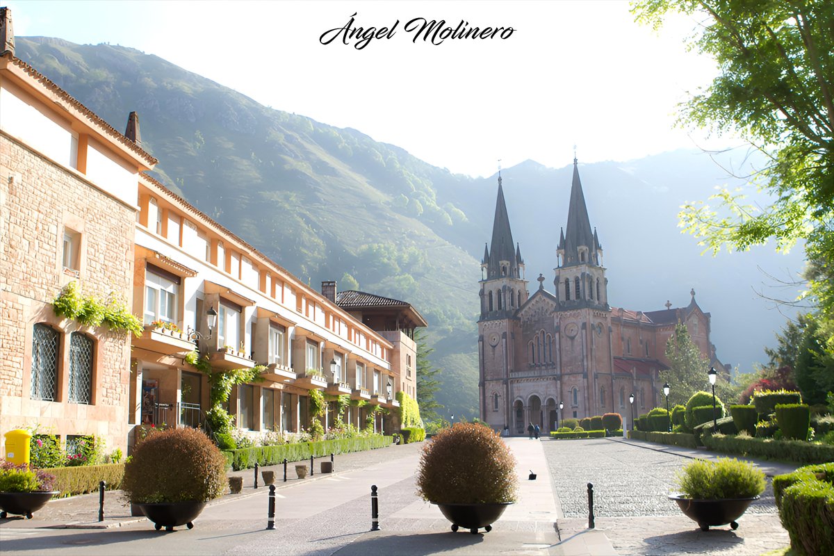 Angel_Molinero's tweet photo. Preciosa peregrinación al Santuario de Covadonga, cámara en mano, con mi querida comunidad de SPVI Móstoles. Estas jornadas de oración y convivencia en el mejor ambiente han sido un auténtico regalo para todos. @DiocesisGetafe @ArchiOviedo https://t.co/zU3Ue8O5xb
