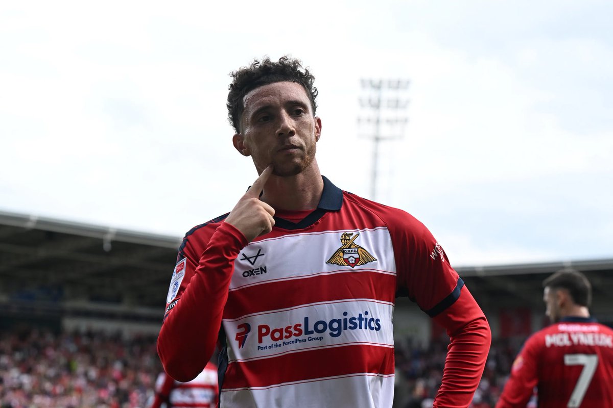 TrfcStatto's tweet photo. Jordan Gibson 

Winger 
Doncaster Rovers

Available on a free and a very well established league two player who has won 2 promotions from the league in 22/23 with Carlisle and 24/25 with Doncaster. An appropriate replacement for the inevitably departing Omari Patrick. https://t.co/QBdddkQs8Q