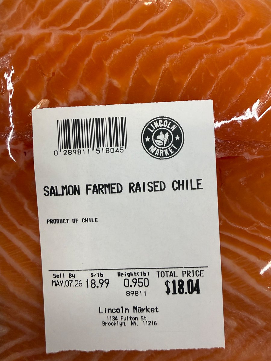 timerube's tweet photo. oh chile the way this salmon was farm raised…… https://t.co/JtmscpVSNf