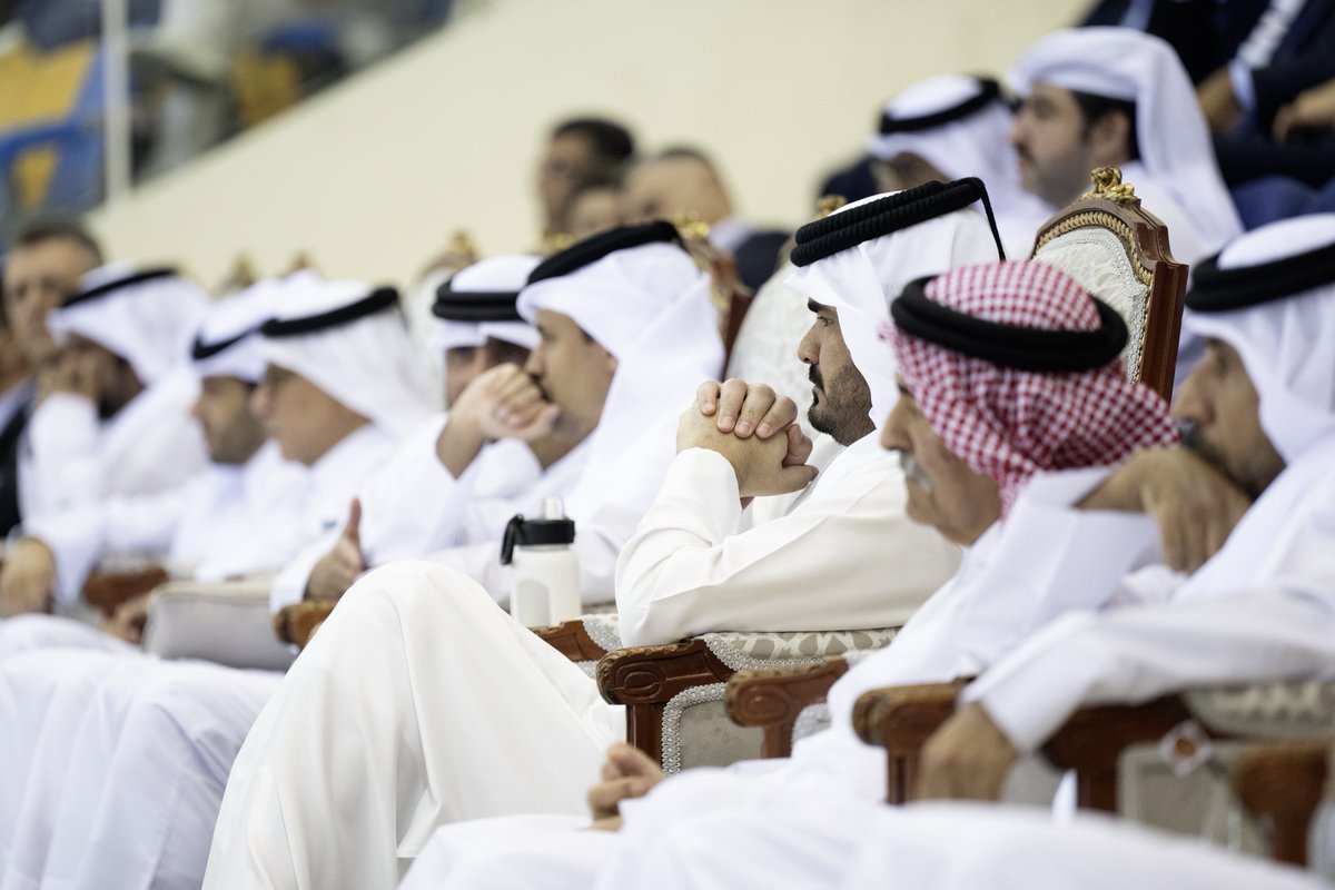 JoaanBinHamad's tweet photo. مبروك لنادي العربي وجماهيره التتويج بلقب كأس الأمير لكرة السلة، ليحقق الثلاثية التاريخية هذا الموسم بجمع ألقاب الدوري وكأس قطر وكأس الأمير .. 🏆🏀👏🏻
@alarabi_club https://t.co/EOAH363JFw