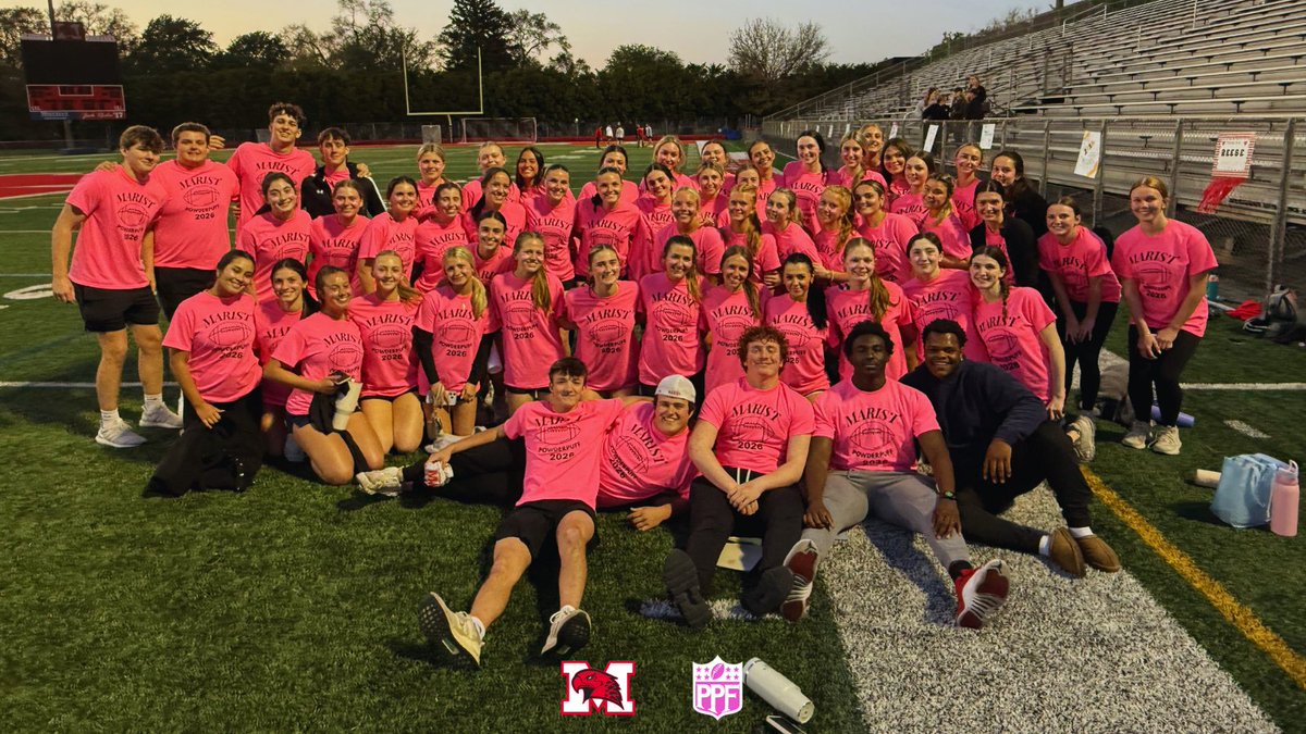HonorGloryFame's tweet photo. On Sunday, our junior and senior girls played in our annual Powder Puff flag football game at Red &amp; White Stadium. Congrats to the seniors for taking home the win that night! https://t.co/ZePRTVnX6d