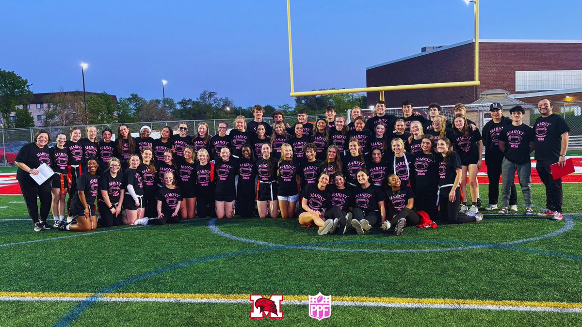 HonorGloryFame's tweet photo. On Sunday, our junior and senior girls played in our annual Powder Puff flag football game at Red &amp; White Stadium. Congrats to the seniors for taking home the win that night! https://t.co/ZePRTVnX6d