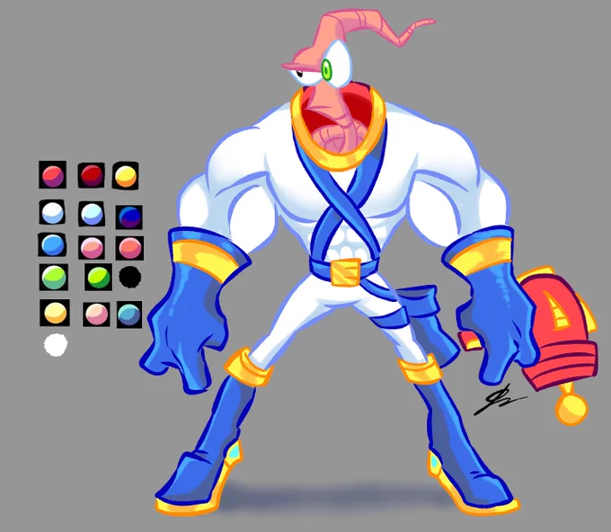 I really like this color palette! I went ahead and mixed a few colors together to see what I could come up with.