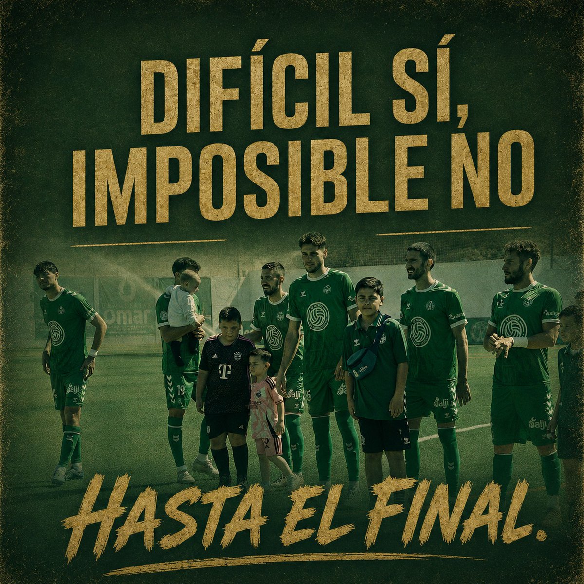 atmanchareal's tweet photo. Difícil SÍ,
imposible NO

Hasta el final 

Contra todo y contra todos.😤

#Fuerza

#Resiliencia

#JuntosHastaElFinal https://t.co/TwazibB0bh